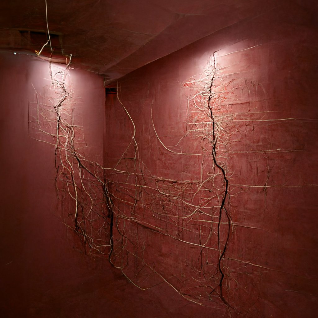 Liminal of Red and Beige