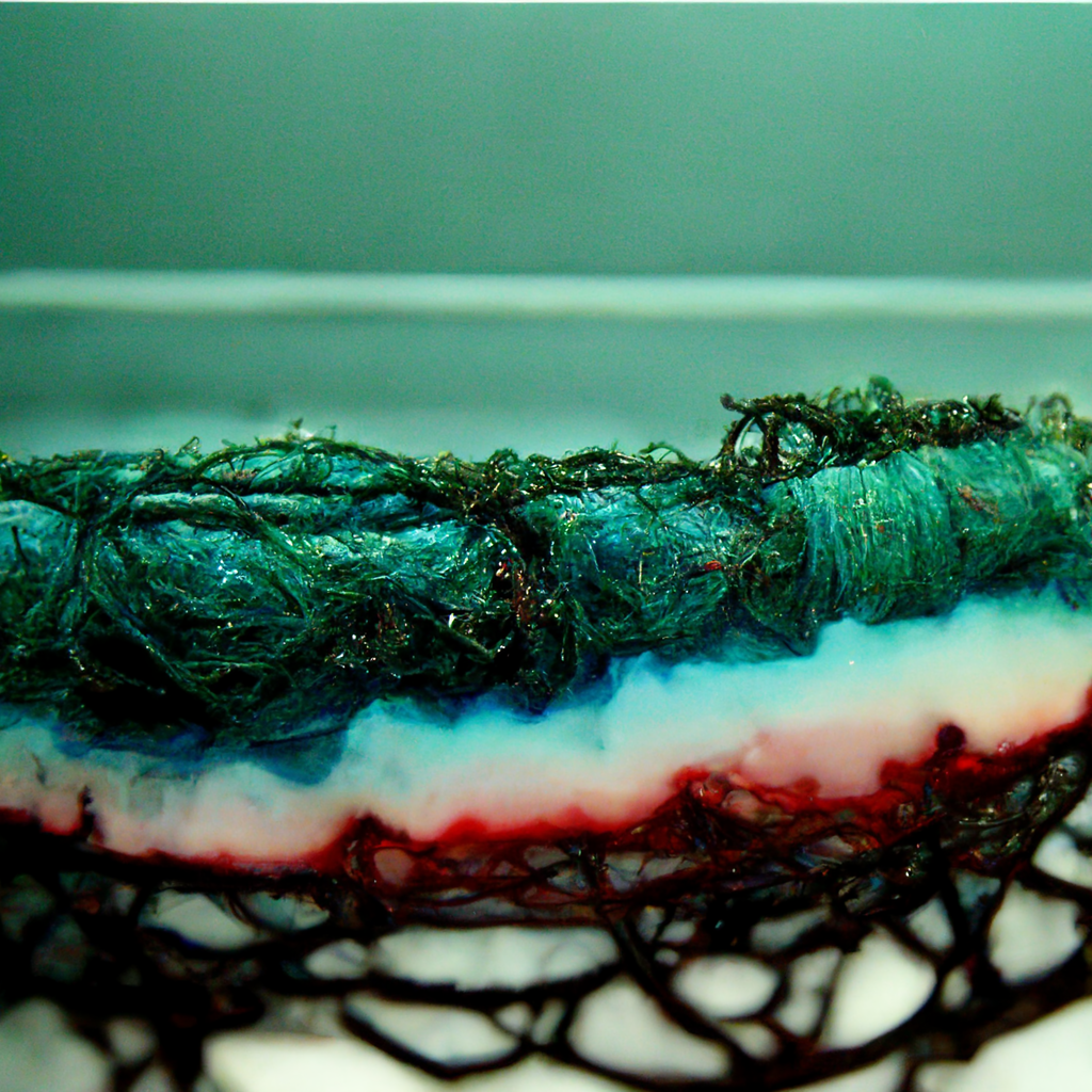 Underwater of Teal and Red