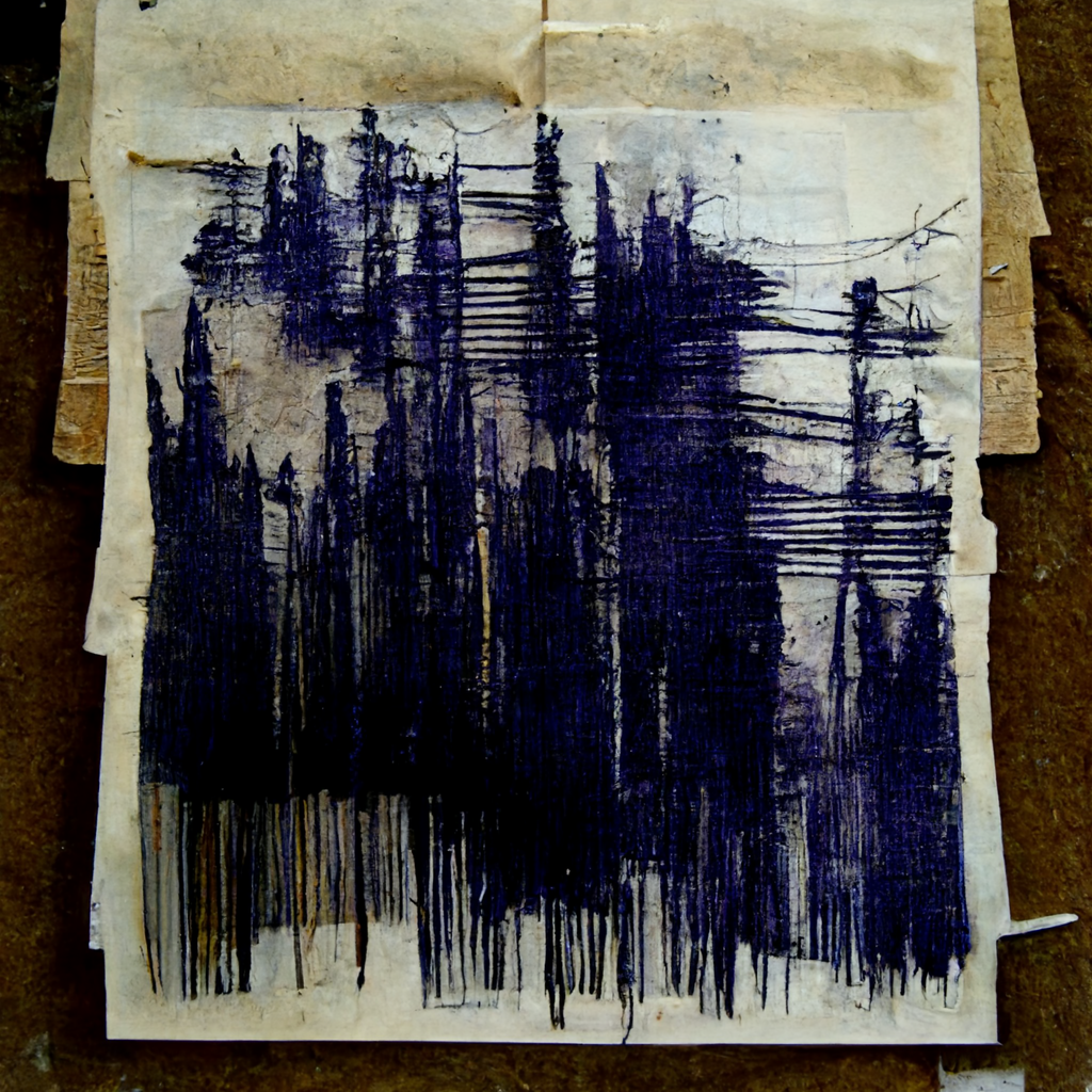 Sketches of Purple and Yellow