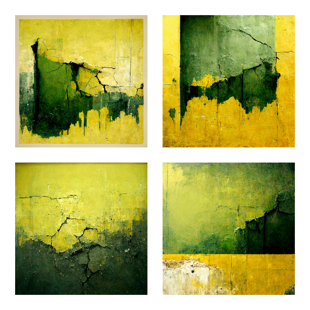 Dropped of Green and Yellow