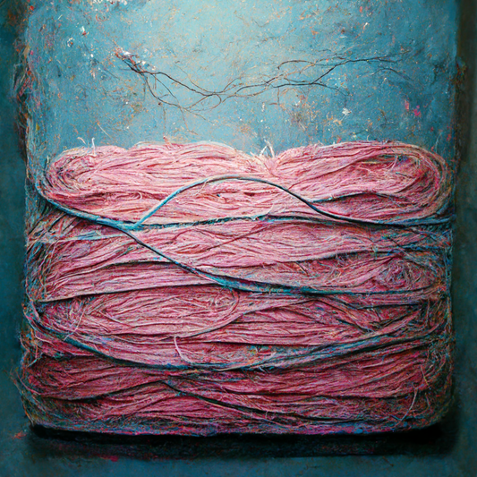 Wrapped of Pink and Blue