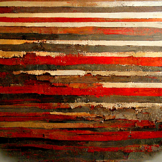 Striped of Red and Brown