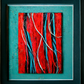 Poetry of Teal and Red