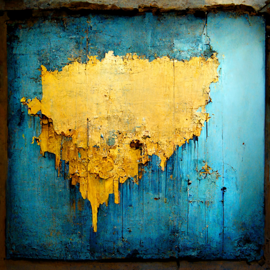Rust of Blue and Yellow