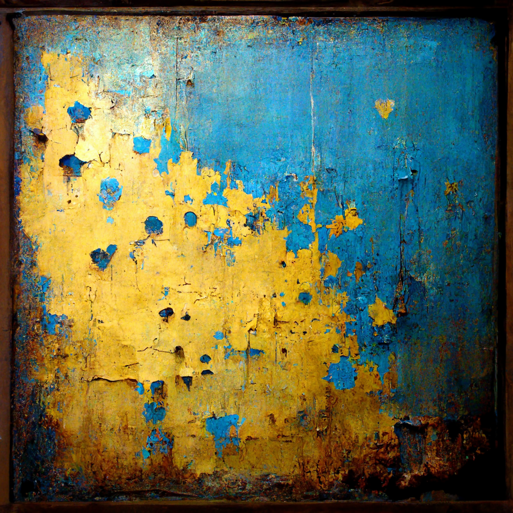 Rust of Blue and Yellow