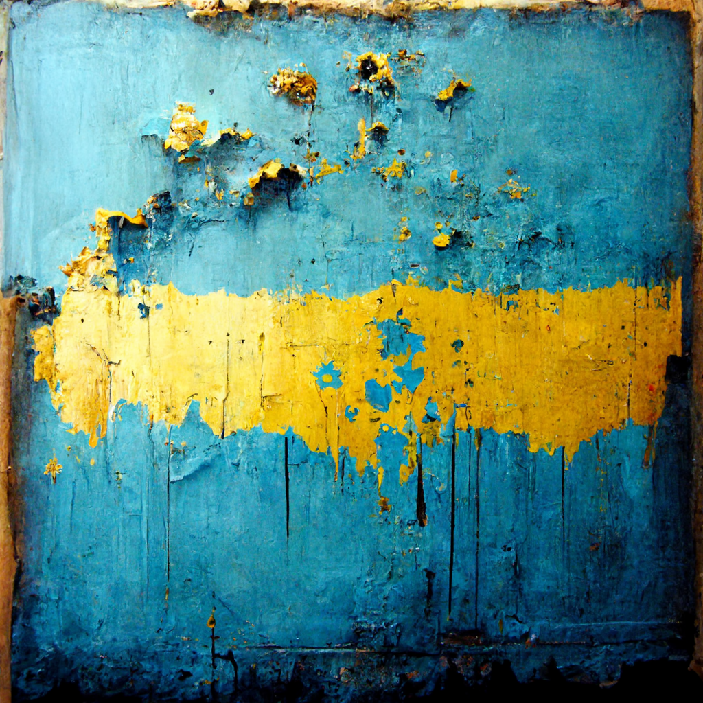 Rust of Blue and Yellow