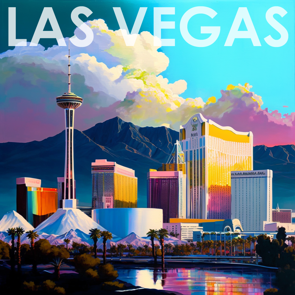 City Art: Las Vegas Canvas Prints – Miracles Are Cheap